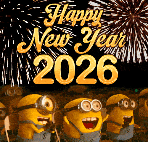 Minionki witają w 2026 roku